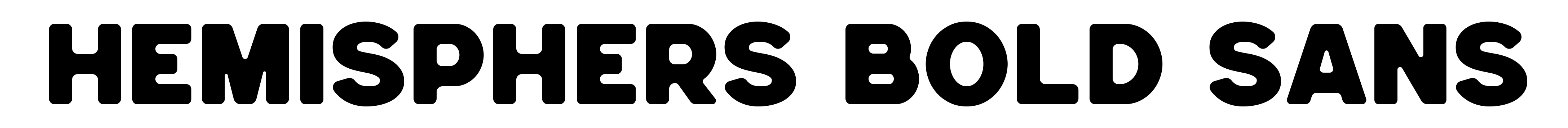 Hemisphers Bold Sans